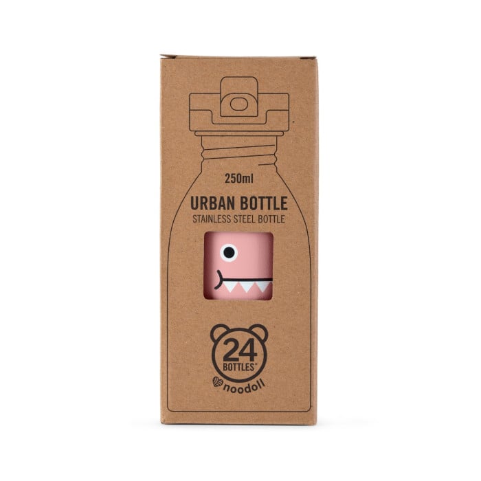 Miss Dino Rose Pink Water Bottle